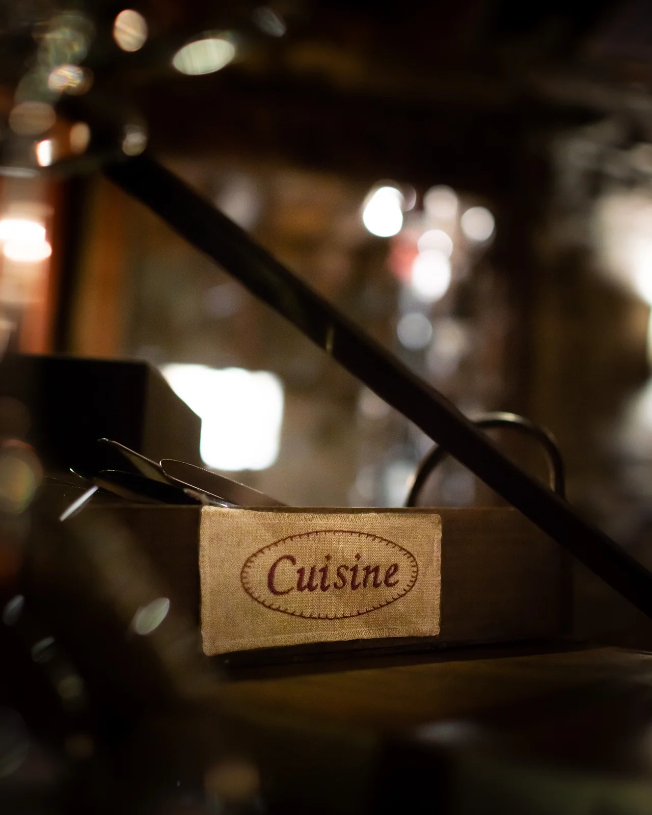 Un detalle del ambiente de Can Ventura